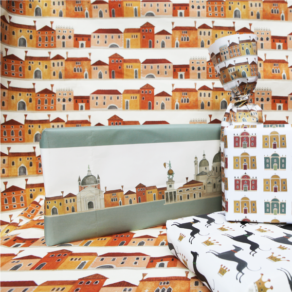 Pheasant, Venice and Folly Set of 3 Wrapping Paper