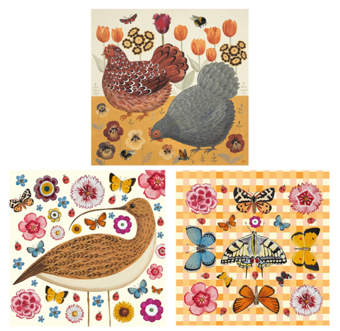 Set of 6 Flora & Fauna Cards