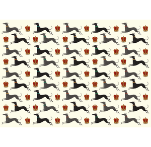 Hound & Crown Wrapping Paper