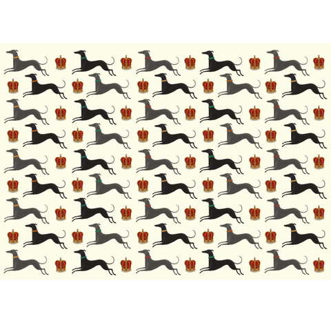 Hound & Crown Wrapping Paper