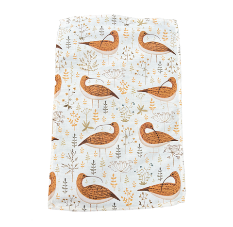 Limited Edition Curlew Tea Towel