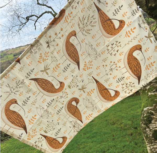 Limited Edition Curlew Tea Towel