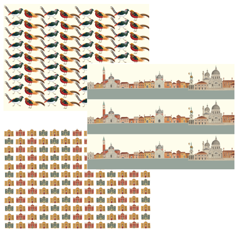 Dog & Dome Wrapping Paper
