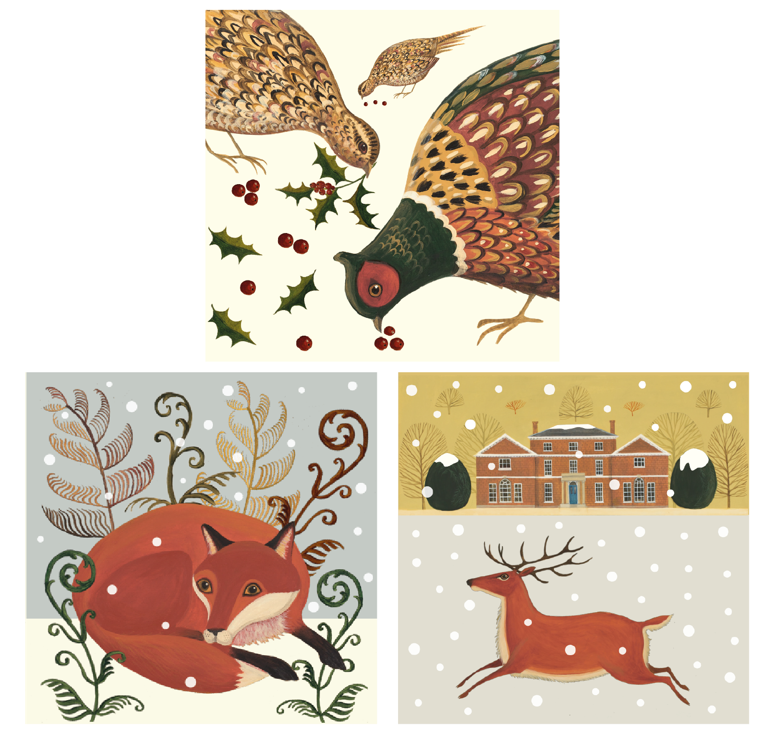 Dog & Dome Christmas Cards