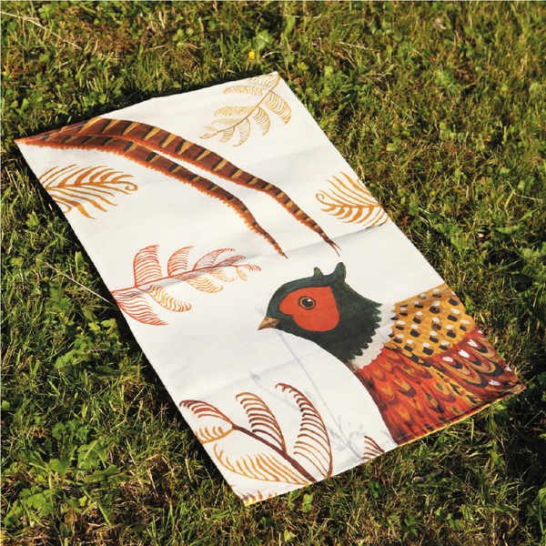 Fabulous Pheasant Tea Towel