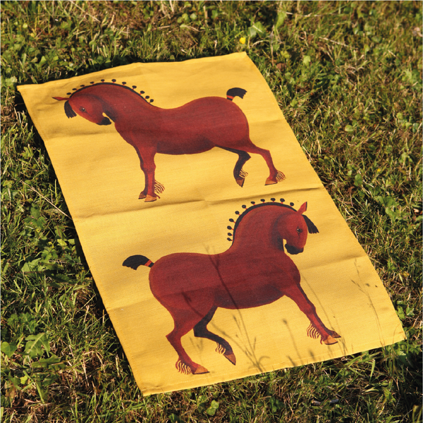 Handsome Horse Tea Towel