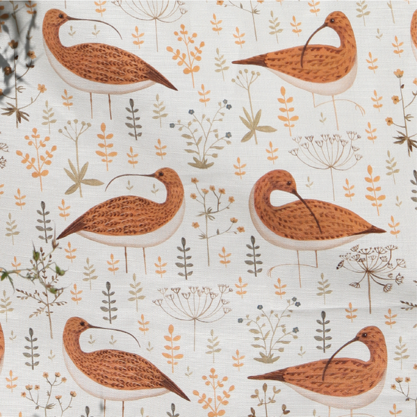 Captivating Curlews Fabric