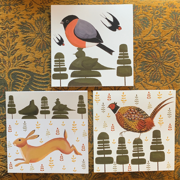 Topiary Card Set