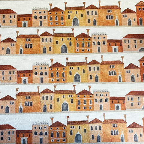 Venetian Houses Fabric