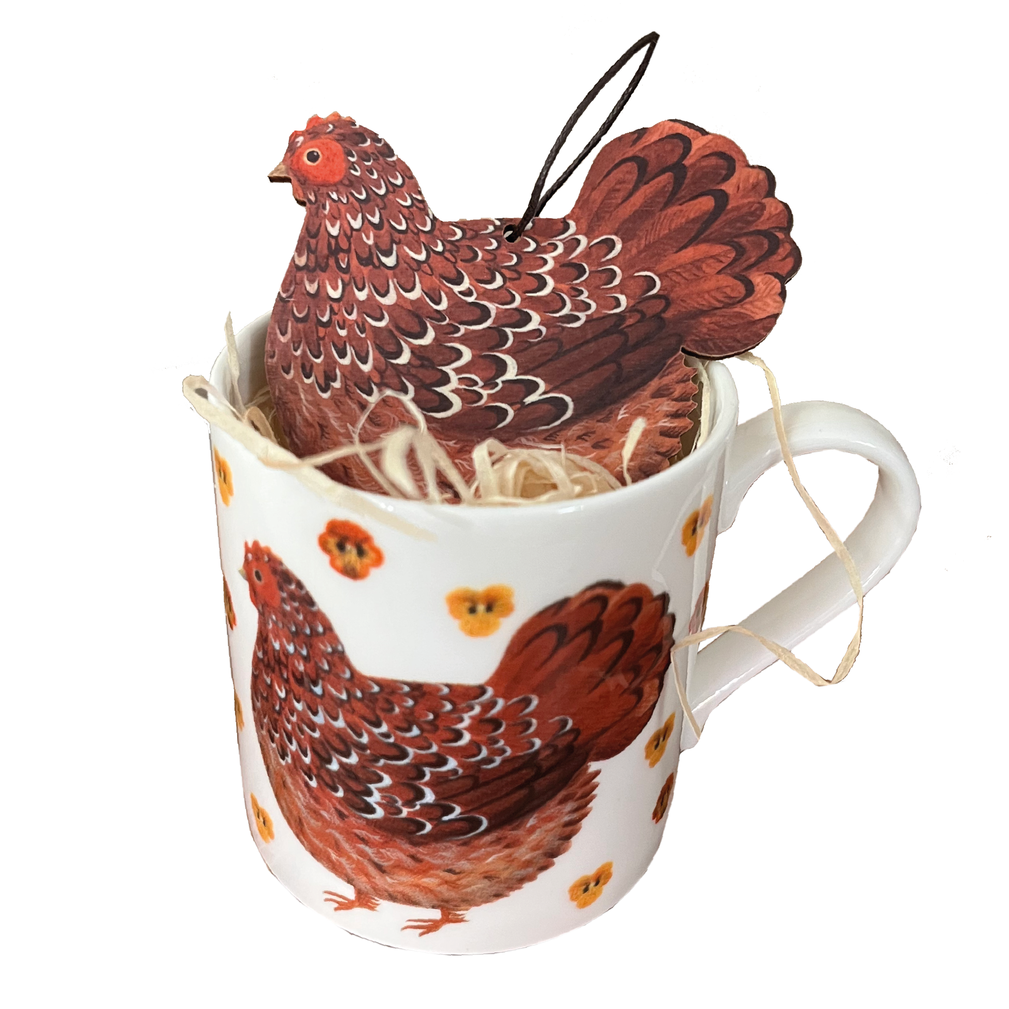 Bantam Beauties Mug and Decoration