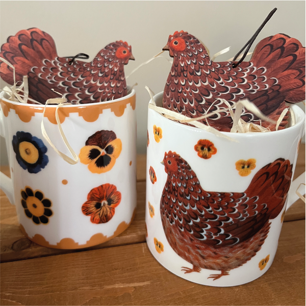 Bantam Beauties Mug and Decoration