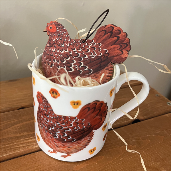 Bantam Beauties Mug and Decoration
