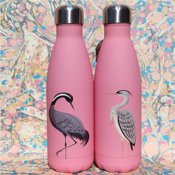 Pink Heron Eco Bottle