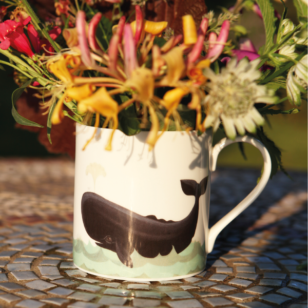 Whale & Tail Mug | two sided