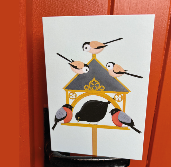 Dainty Dovecote and Happy Hen Set of 6 Notecards