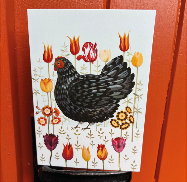 Dainty Dovecote and Happy Hen Set of 6 Notecards