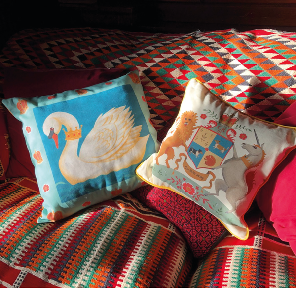 The King's Swan Cushion