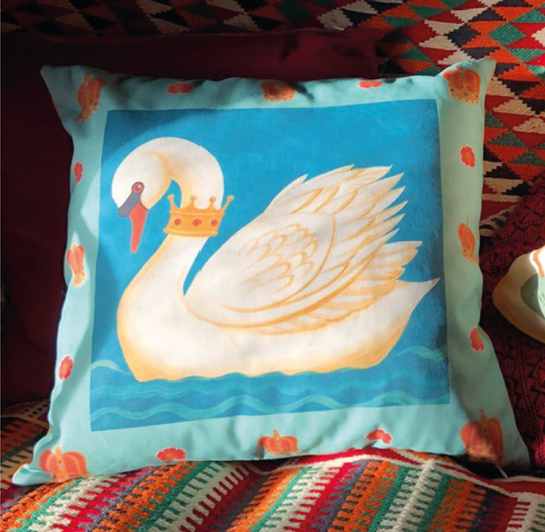 The King's Swan Cushion