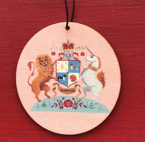 Coronation Printed Wooden Decorations Bundle