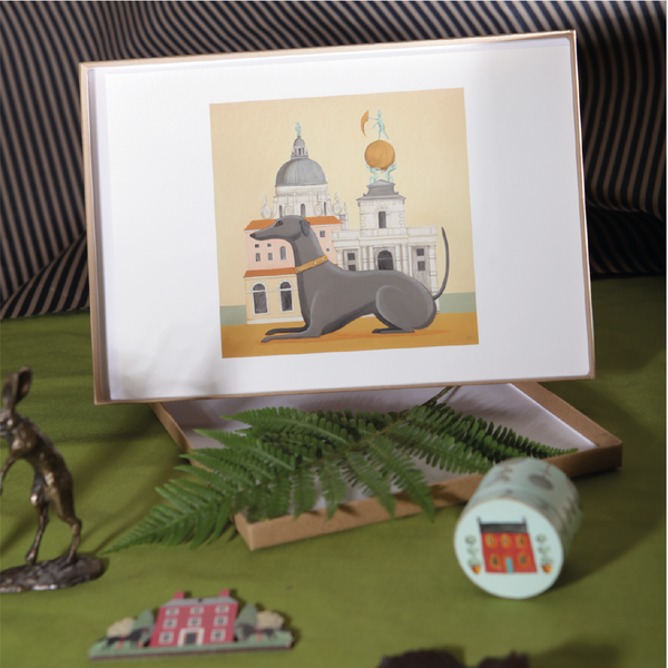 Dog & Dome Print