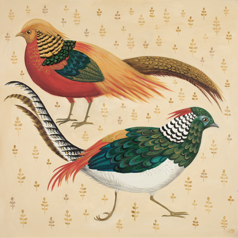 Trump & Lady Amherst Catriona Hall print