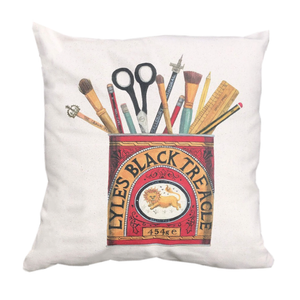 Best of Britain in a Tin Cushion