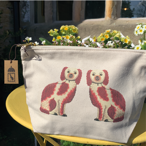 Staffordshire Spaniels Wash Bag