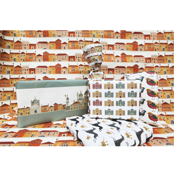 Pheasant, Venice and Folly Set of 3 Wrapping Paper