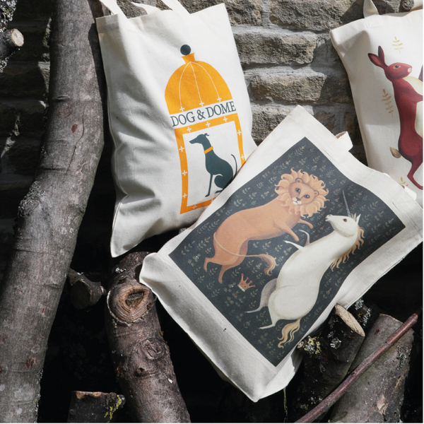 Dog & Dome Tote Bag