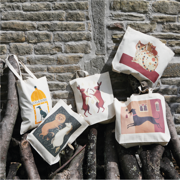 Dog & Dome Tote Bag