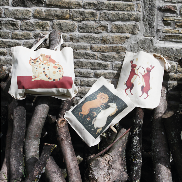 The Lion & The Unicorn Tote Bag