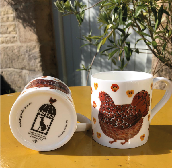 Bantam Beauties Dog & Dome Mug