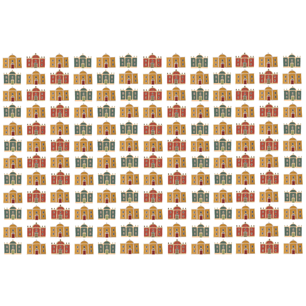 Dog & Dome Wrapping Paper