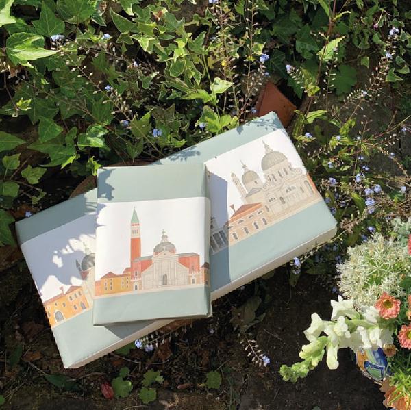 View of Venice Set of 3 Wrapping Paper
